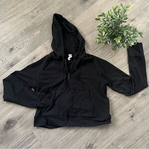 Yogalicious Black Hooded Jacket